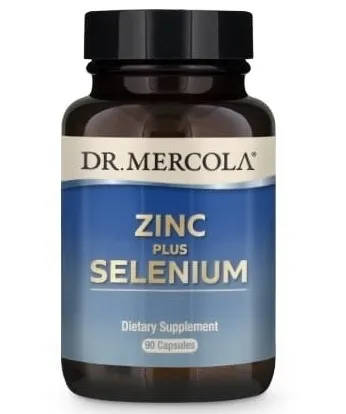 Dr Mercola Cynk z selenem (90 kap)