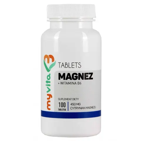 MyVita Magnez + witamina B6 (100 tab)