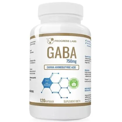 Progress Labs GABA 750mg 120 (Kap)