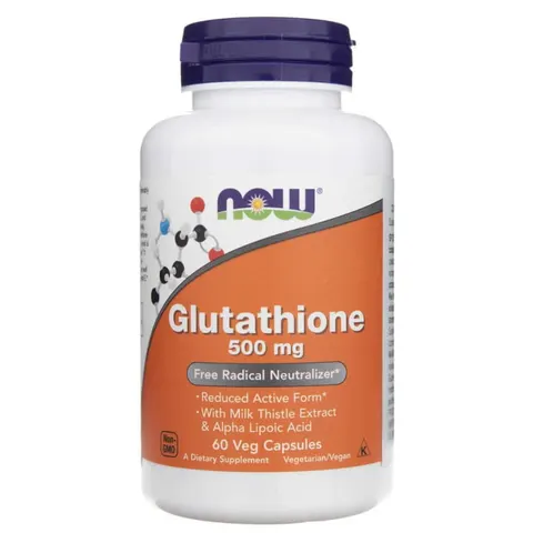 NOW FOODS Glutation 500 mg (60 kaps.)