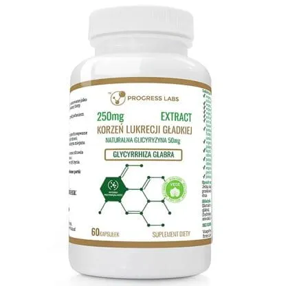 Progress Labs Korzeń lukrecji extract 250 mg (60kap)