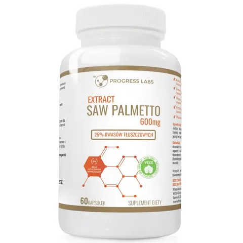 Progress Labs Saw Palmetto 600mg (60kap)