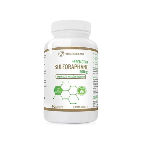 Progress Labs Sulforafan 500µg (60kap)
