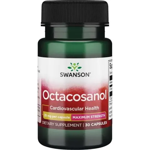 Swanson Octacosanol 20mg (30kap)