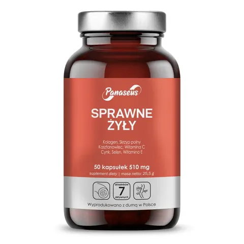 Yango Panaseus Sprawne żyły (50 kap)