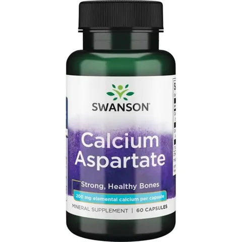 Swanson Calcium Aspartate 200mg (60kap)