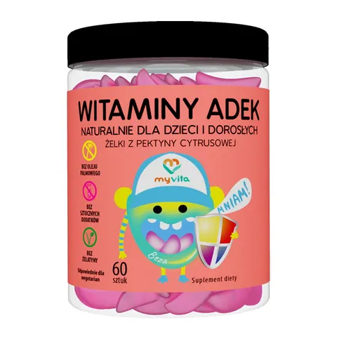 MyVita ADEK Naturalne żelki (60 szt)