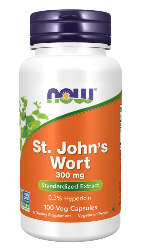 Now Foods Dziurawiec St John's wort 300mg (100kap)