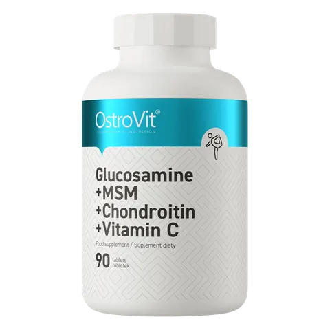 OstroVit Glukozamina + MSM + Chondroityna + WitC (90 tab)