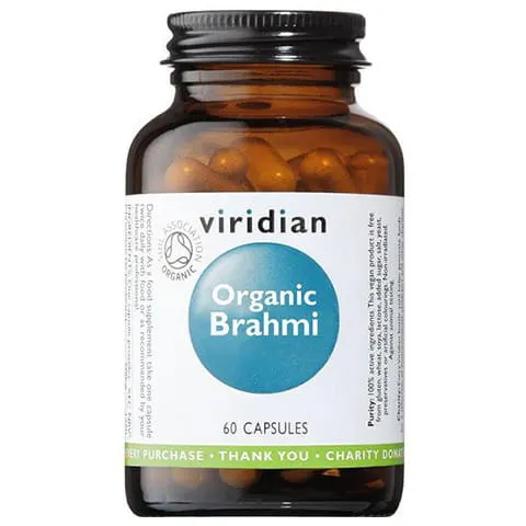 Viridian Ekologiczna Brahmi Bacopa monnieri (60 kap)
