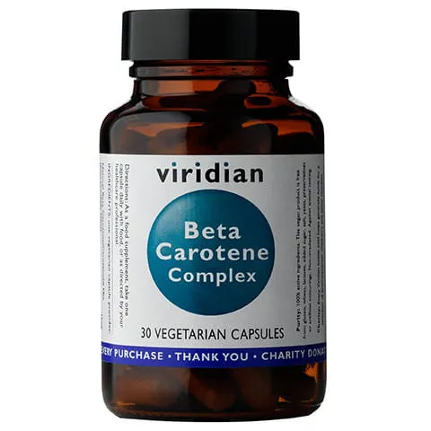 Viridian Naturalny Beta Karoten Kompleks (30 kap)