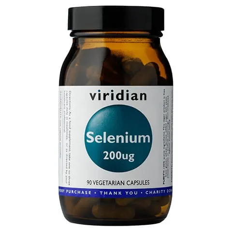 Viridian Selen 200ug (90 kap)