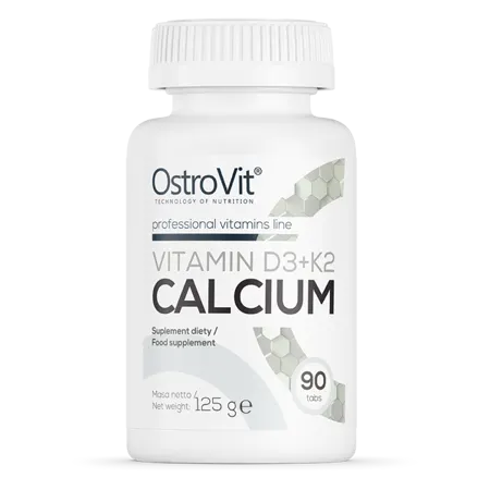 OstroVit Witamina D3 + K2 + Wapń (90 tab)