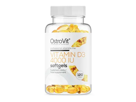 OstroVit Witamina D3 4000 IU (120 softgels)