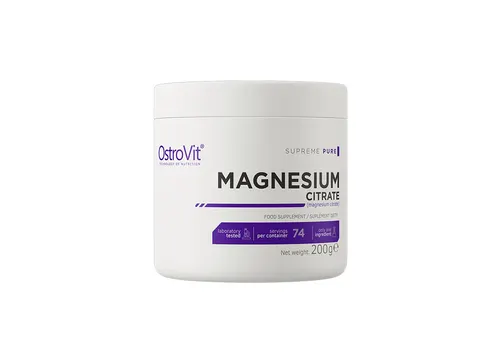 OstroVit Cytrynian Magnezu 200 g naturalny