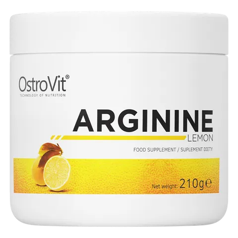 OstroVit Arginina 210 g cytrynowy