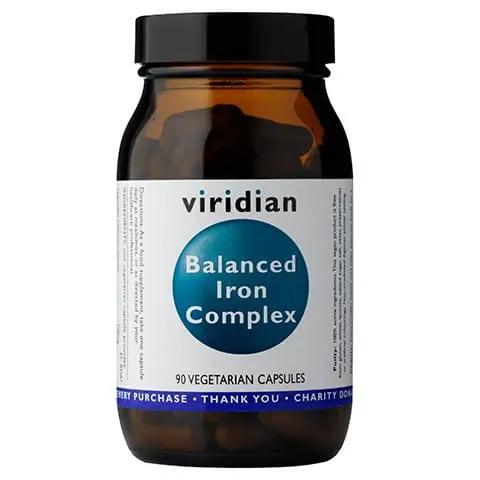 Viridian Iron Complex Żelazo (90kap)