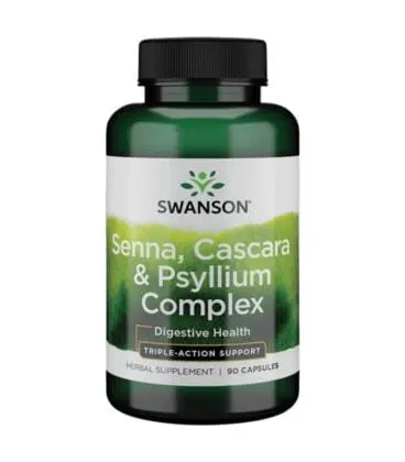Swanson Senna &Cascara& Psyllium Complex (90kap)