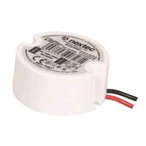 Zasilacz LED montażowy okrągły do puszki IP67 / 15W / 1,25A / 12V / 100-240V