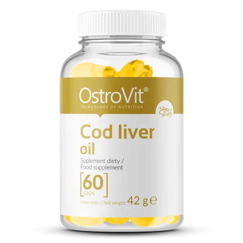OstroVit Olej z Wątroby Dorsza(60 kap)