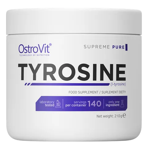 OSTROVIT Tyrosine - Tyrozyna - smak naturalny (210 g)