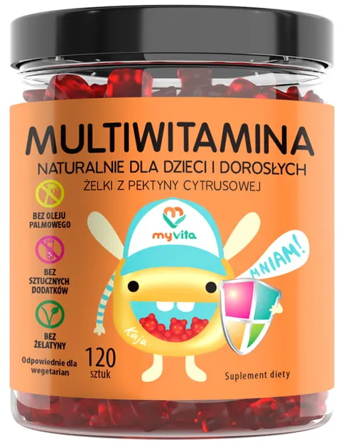 Myvita Multiwitamina żelki (120 żelek)