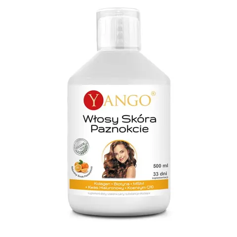 Yango Włosy, Skóra, Paznokcie - (multiwitamina 500 ml)