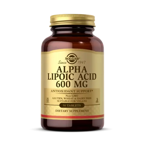 Solgar Alpha Lipoic Acid Kwas Alfa Liponowy 600 mg (50 tab)