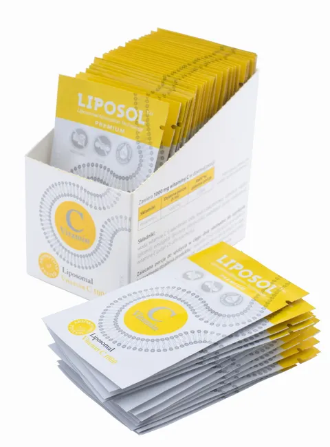 Medicaline Liposol™ Liposomalna witamina C 1000 mg 40 saszetek - Układ Odpornościowy i Nerwowy