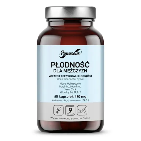 YANGO Panaseus Płodność dla mężczyzn ( 50 kap)