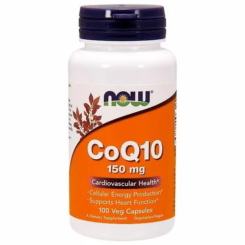 NOW FOODS Koenzym Q10 150 mg z lecytyną 70 mg (100 kaps.)