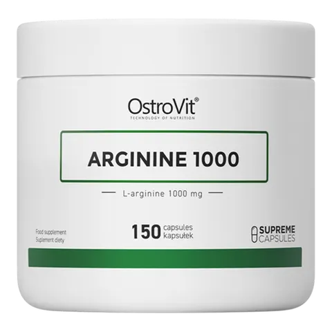 OstroVit Arginina 1000 mg (150 kap)
