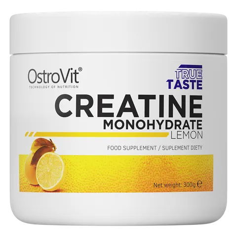 OSTROVIT Monohydrat Kreatyny - smak cytrynowy (300 g)