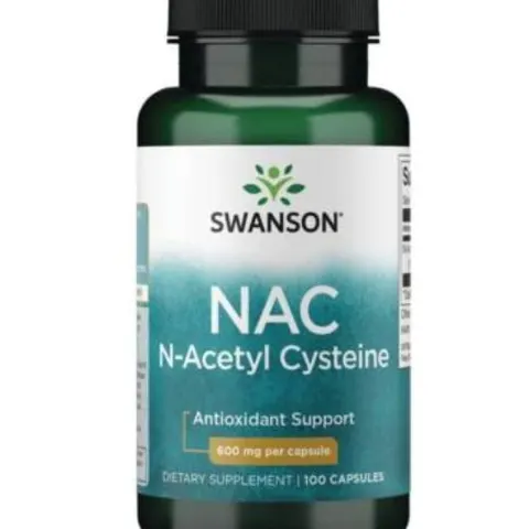 Swanson NAC N-acetylocysteina 600mg (100kap)