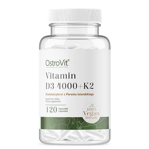 Ostrovit D3 4000 + K2 (120 kap)