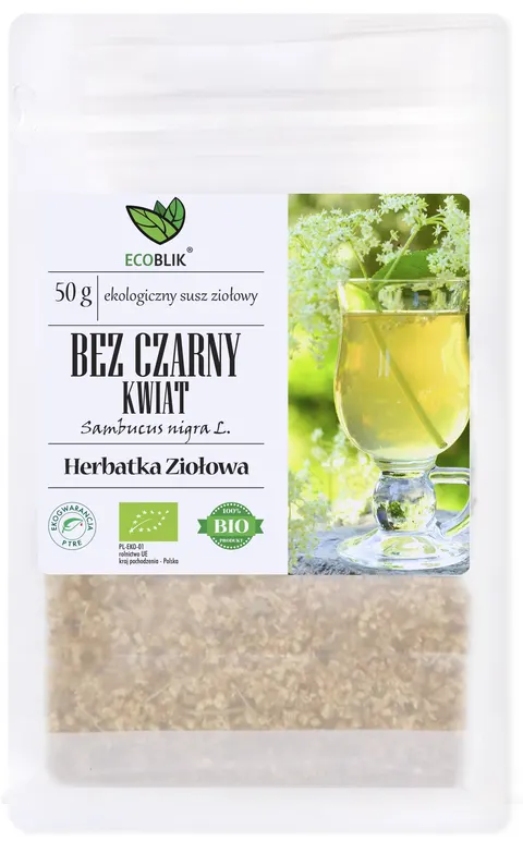 Ecoblik bez czarny kwiat eko 50g