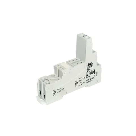 Gniazdo wtykowe, do przekaźników RM84, RM85, RM87L, RM87P, GZM80-SZARE ; 857408, RELPOL
