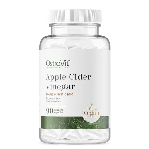 OstroVit Ocet Jabłkowy Apple Cider Vinegar VEGE (90 kap)