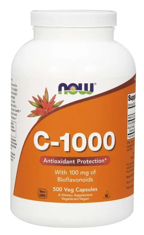 Now Foods Witamina C 1000 mg ( 500kap)