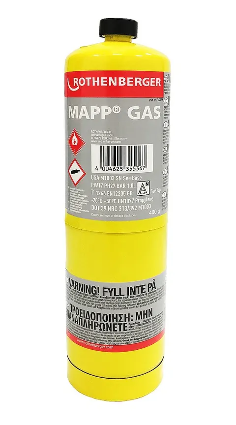 MAPP Gas US 1" 400g (1szt) ROTHENBERGER