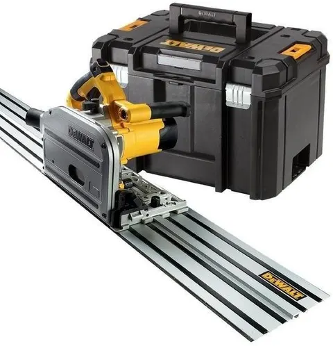 Pilarka zagłębiarka 1300W 165mm + szyna 1,5m DWS520KTR DEWALT
