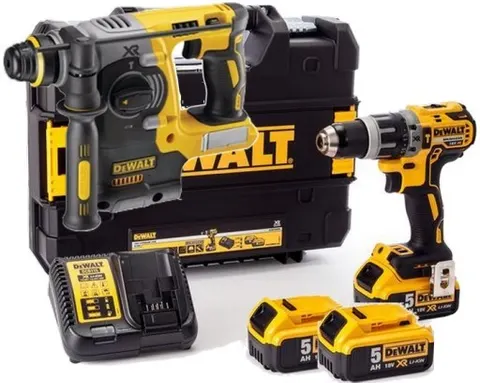Zestaw DCD796 + DCH273 18V 2 × 5,0Ah DCK2073P2T DEWALT
