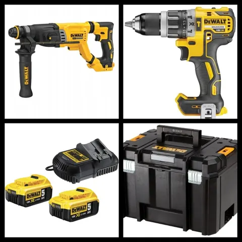 Zestaw DCD796 + DCH263 18V 2 × 5,0Ah DCK2063P2 DEWALT