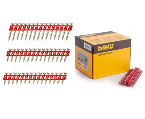 Gwoździe do betonu 3,0 × 32mm czerwone 1000 szt. DCN8903032 DEWALT