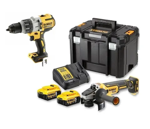 Zestaw DCD996 + DCG405 18V 2 × 5,0Ah DCK2086P2T DEWALT