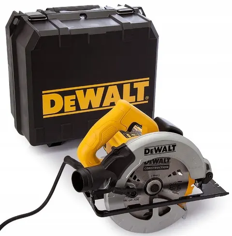 Pilarka tarczowa 1350W 184mm + kufer DWE560K DEWALT