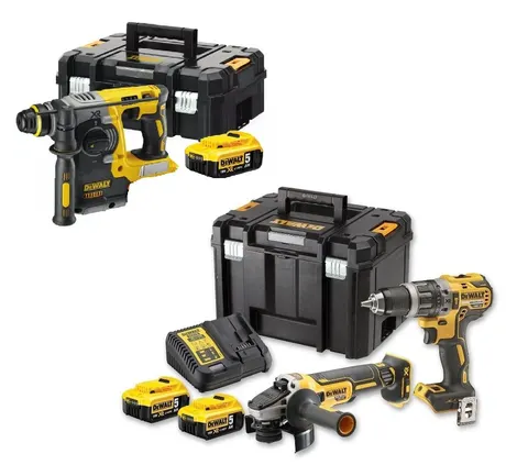 Zestaw DCD796 + DCG405 + DCH273 18V 3 × 5,0Ah DCK306P3T DEWALT