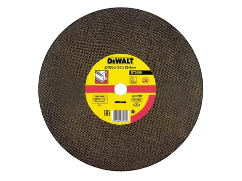 Tarcza do metalu 355 × 25,4mm DT3450 DEWALT