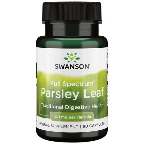 Swanson FS Parsley Leaf Liść pietruszki 400mg (60kap)
