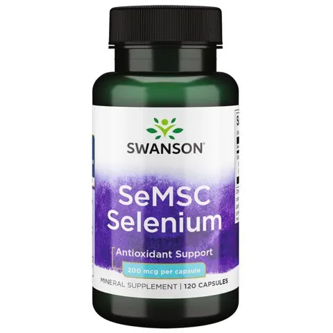 Swanson Selen 200mcg (120 kap)